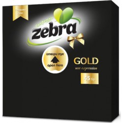 ZEBRA ΧΑΡΤΟΠΕΤΣΕΤΕΣ ΠΟΛΥ/ΛΕΙΑΣ ΜΑΥΡΗ 33x33cm - (35τεμ.)