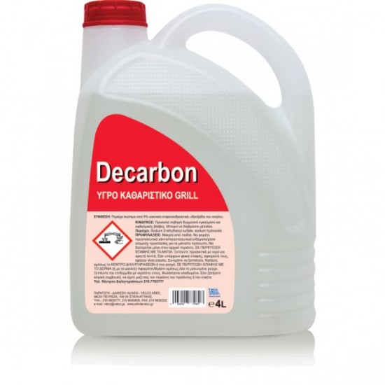 DECARBON  4 lt ΚΑΘΑΡΙΣΤΙΚΟ GRILL