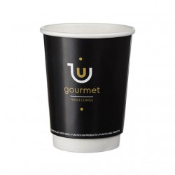 ΠΟΤΗΡΙ ΧΑΡΤΙΝΟ 12-14ΟΖ-90mm DW GOURMET 25ΤΕΜ.