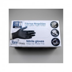 ΓΑΝΤΙΑ ΝΙΤΡΙΛΙΟΥ MIAΣ ΧΡΗΣΗΣ ΜΑΥΡΑ ΧΩΡΙΣ ΠΟΥΔΡΑ (MDR PPE III)