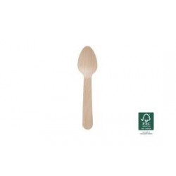 ΞΥΛΙΝΟ ΚΟΥΤΑΛΙ ΟΒΑΛ ΓΛΥΚΟΥ 14CM FSC 100TEM – FSC 100%