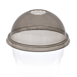 ΚΑΠΑΚΙ ΜΠΟΜΠΕ ΔΙΑΦΑΝΟ ΓΙΑ ΧΑΡΤΙΝΟ ΠΟΤΗΡΙ 80αρι (στενο) 100τεμ