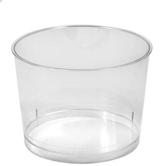 ΜΠΩΛ ΣΤΡΟΓΓΥΛΟ ΔΙΑΦΑΝΕΣ PS 200cc - (25τεμ.)