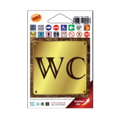 ΣΗΜΑ ΑΥΤΟΚΟΛΛΗΤΟ (WC) (02-580)