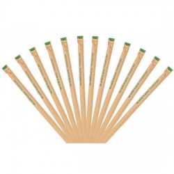 ΚΑΛΑΜΑΚΙΑ ΧΑΡΤΙΝΑ 1/1 FREDDO KRAFT ΙΣΙΑ 19cm X D4.2 500τεμ