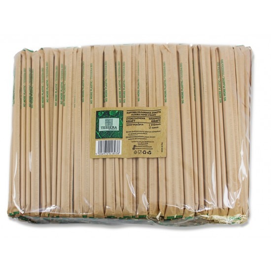 ΚΑΛΑΜΑΚΙΑ ΣΠΑΣΤΑ ΧΑΡΤΙΝΑ 210mm ΣΥΣΚΕΥΑΣΜΕΝΑ 1-1,500ΤΕΜ