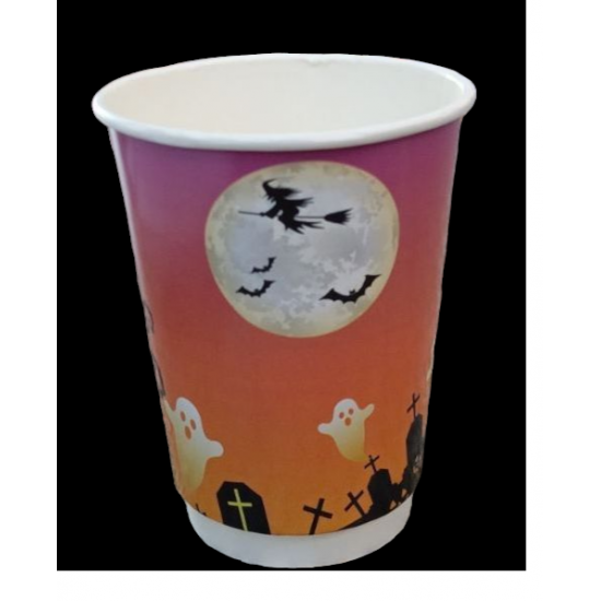 ΠΟΤΗΡΙ ΧΑΡΤΙΝΟ 14ΟΖ DW ΘΕΜΑΤΙΚΟ 'HALLOWEEN' 25 ΤΕΜ.