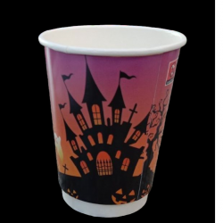 ΠΟΤΗΡΙ ΧΑΡΤΙΝΟ 14ΟΖ DW ΘΕΜΑΤΙΚΟ 'HALLOWEEN' 25 ΤΕΜ.