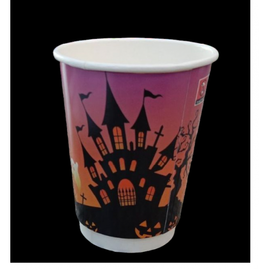 ΠΟΤΗΡΙ ΧΑΡΤΙΝΟ 14ΟΖ DW ΘΕΜΑΤΙΚΟ 'HALLOWEEN' 25 ΤΕΜ.