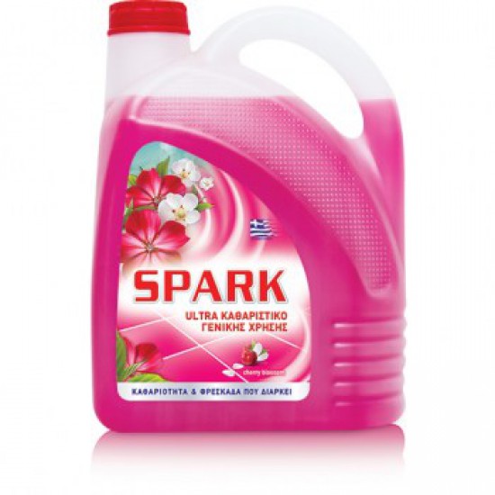 ΓΕΝΙΚΟΥ ΚΑΘΑΡΙΣΜΟΥ ΥΓΡΟ ULTRA SPARK ΚΕΡΑΣΙ 4lt