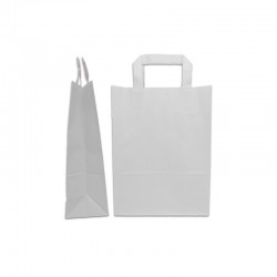 ΤΣΑΝΤΑ ΛΕΥΚΗ ΜΕ ΠΛΑΚΕ ΧΕΡΑΚΙ